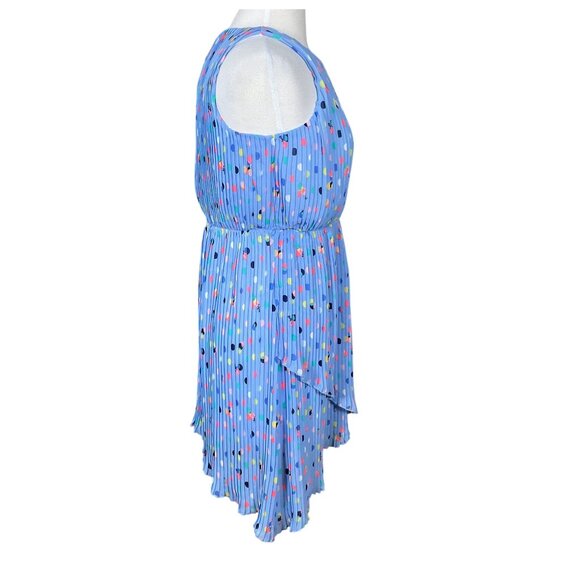 Tommy Hilfiger Girls Casual Chambray Dot Sidetail Sleeveless Dress L (12/14) NWT - Picture 4 of 10